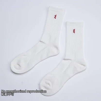 ワークブーツタイプソックス／ホワイト