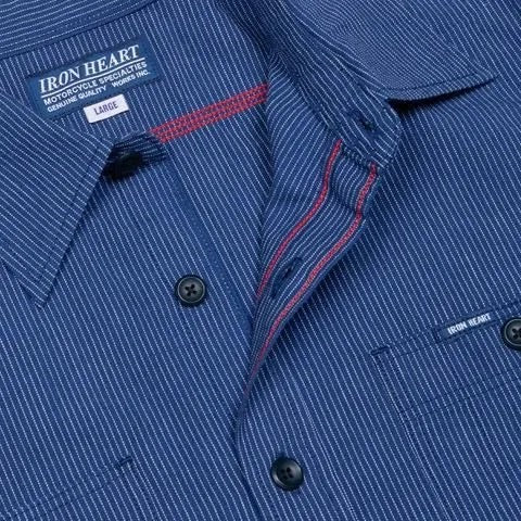 IRON HEART ストライプシャツ X-LARGE Yahoo!オークション -「iron heart アイアンハート」(シャツ