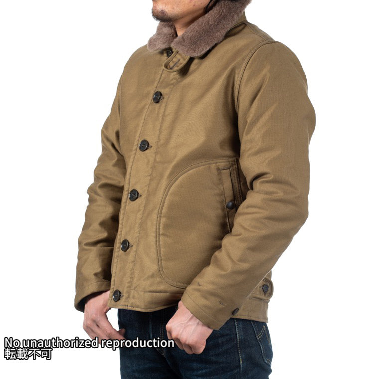 ウィップコードN-1タイプデッキジャケット／カーキ