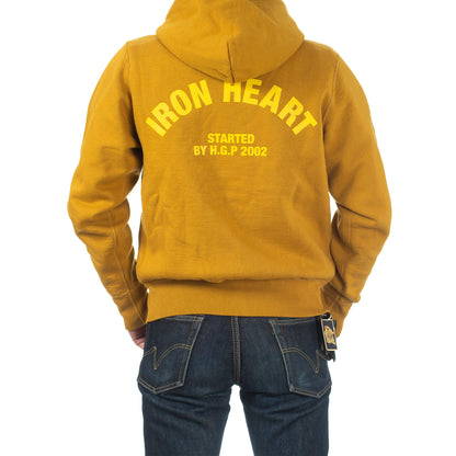 ヘビースウェットパーカー／マスタード