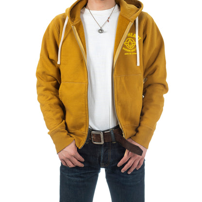 ヘビースウェットパーカー／マスタード