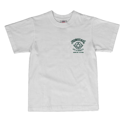 7.5ozヘビーボディプリントTシャツ( LIM柄)／ホワイト