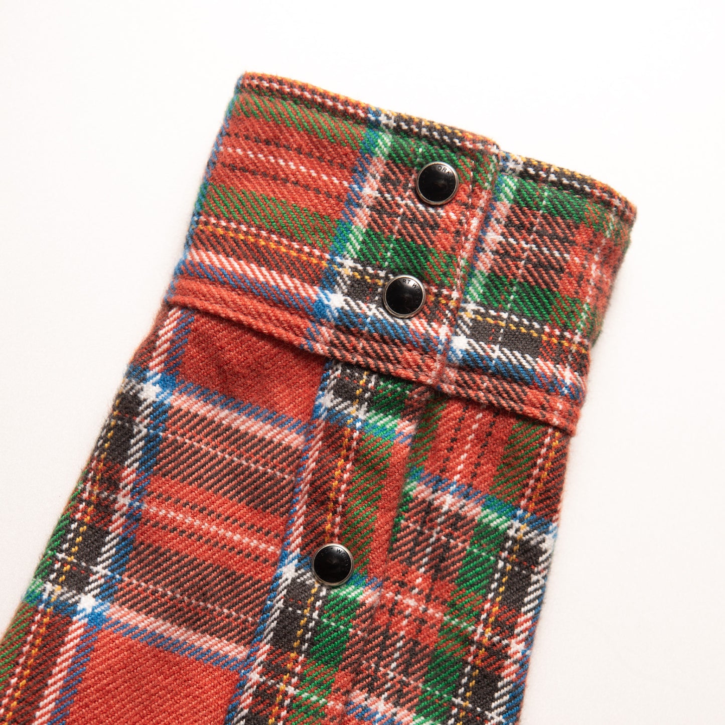 UHFアメリカンチェックウエスタンシャツ／レッド