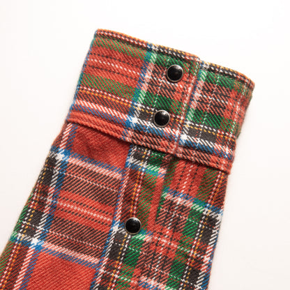 UHFアメリカンチェックウエスタンシャツ／レッド