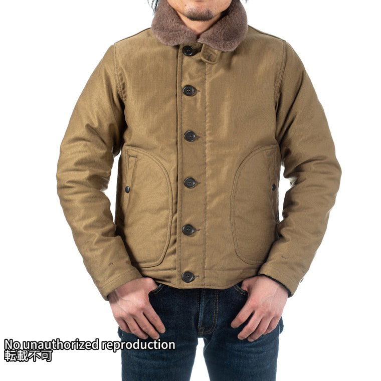 ウィップコードN-1タイプデッキジャケット／カーキ