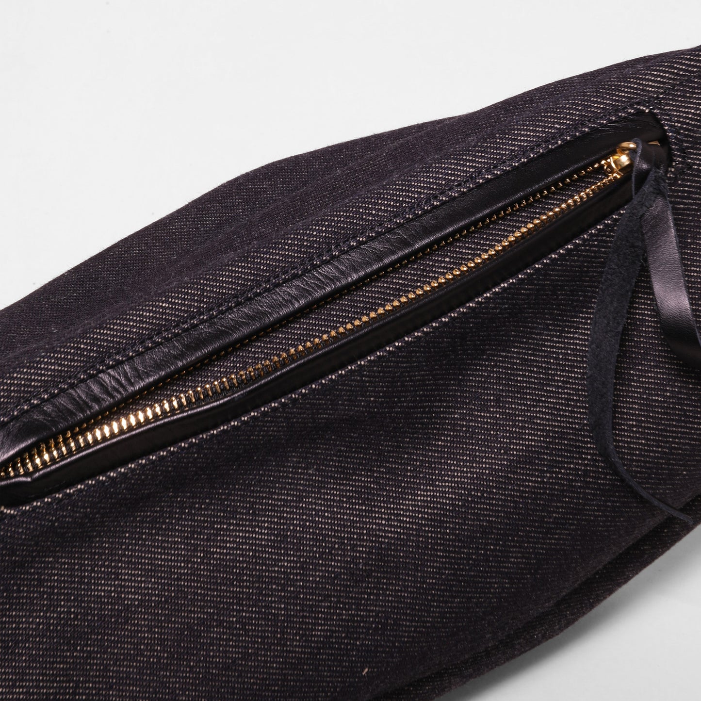 21ozデニムウエストバッグ