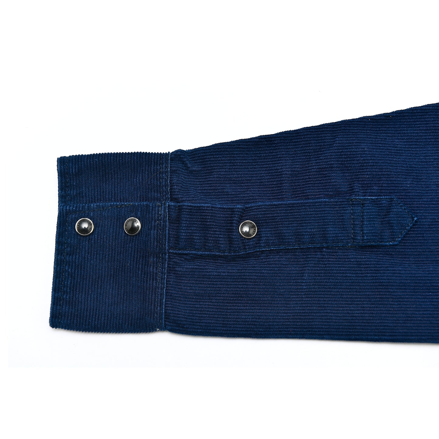 【IHSH-438】インディゴセルビッチコーデュロイウエスタンシャツ／インディゴ