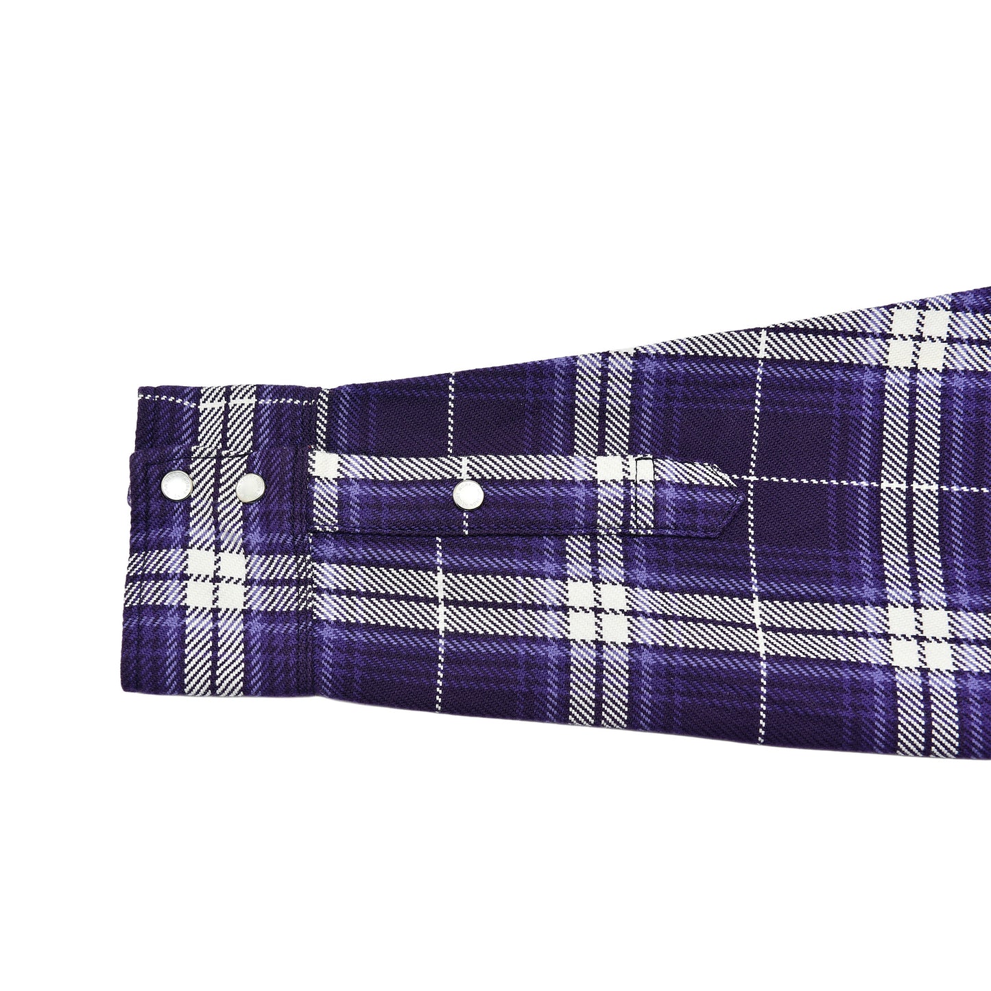 【IHSH-439】春ネルウエスタンシャツ／パープル