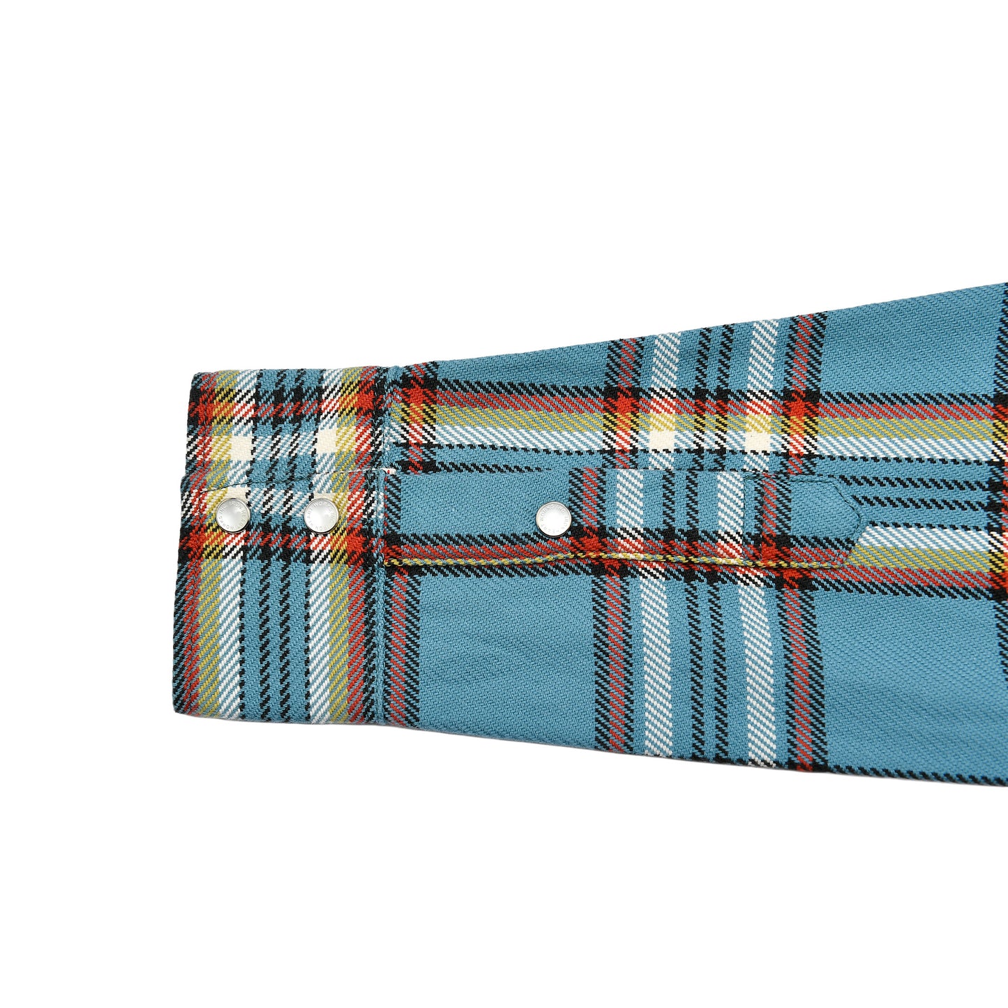 【IHSH-440】春ネルウエスタンシャツ／サックス