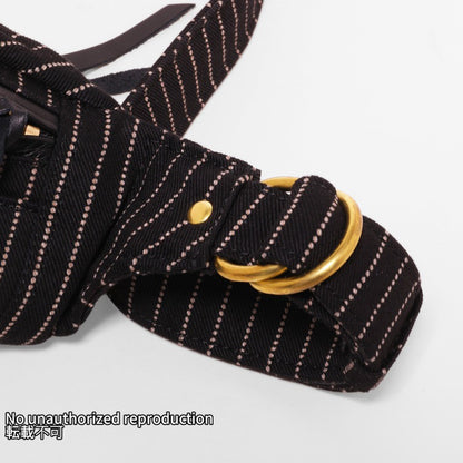 12ozウォバッシュ ウエストバッグ／ブラック