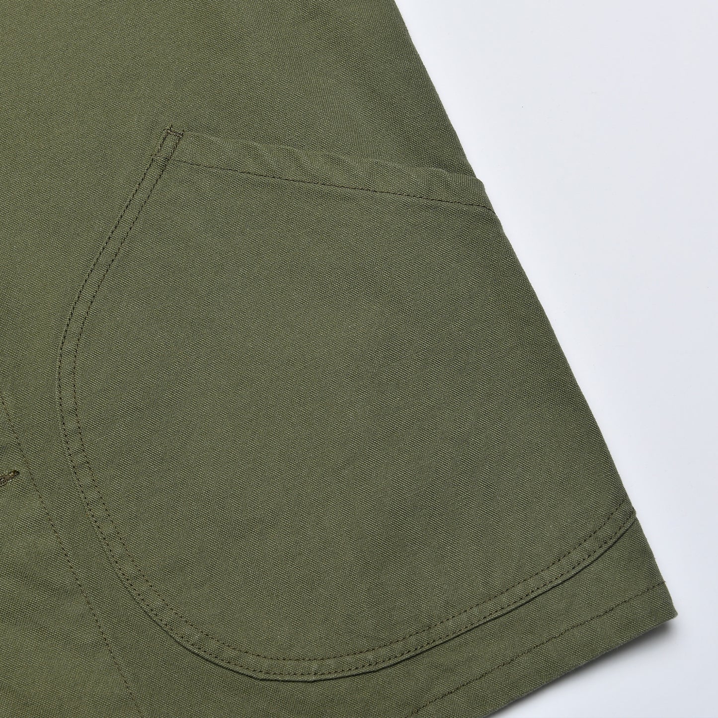 【IHV-52】ダックワークベスト／オリーブ