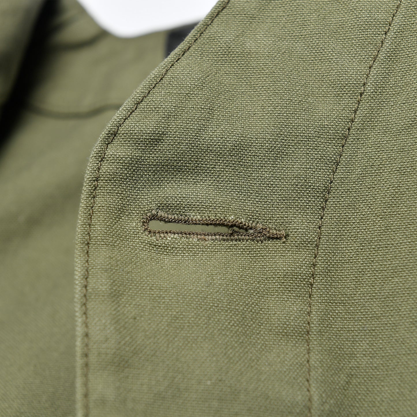 【IHV-52】ダックワークベスト／オリーブ