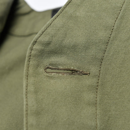 【IHV-52】ダックワークベスト／オリーブ