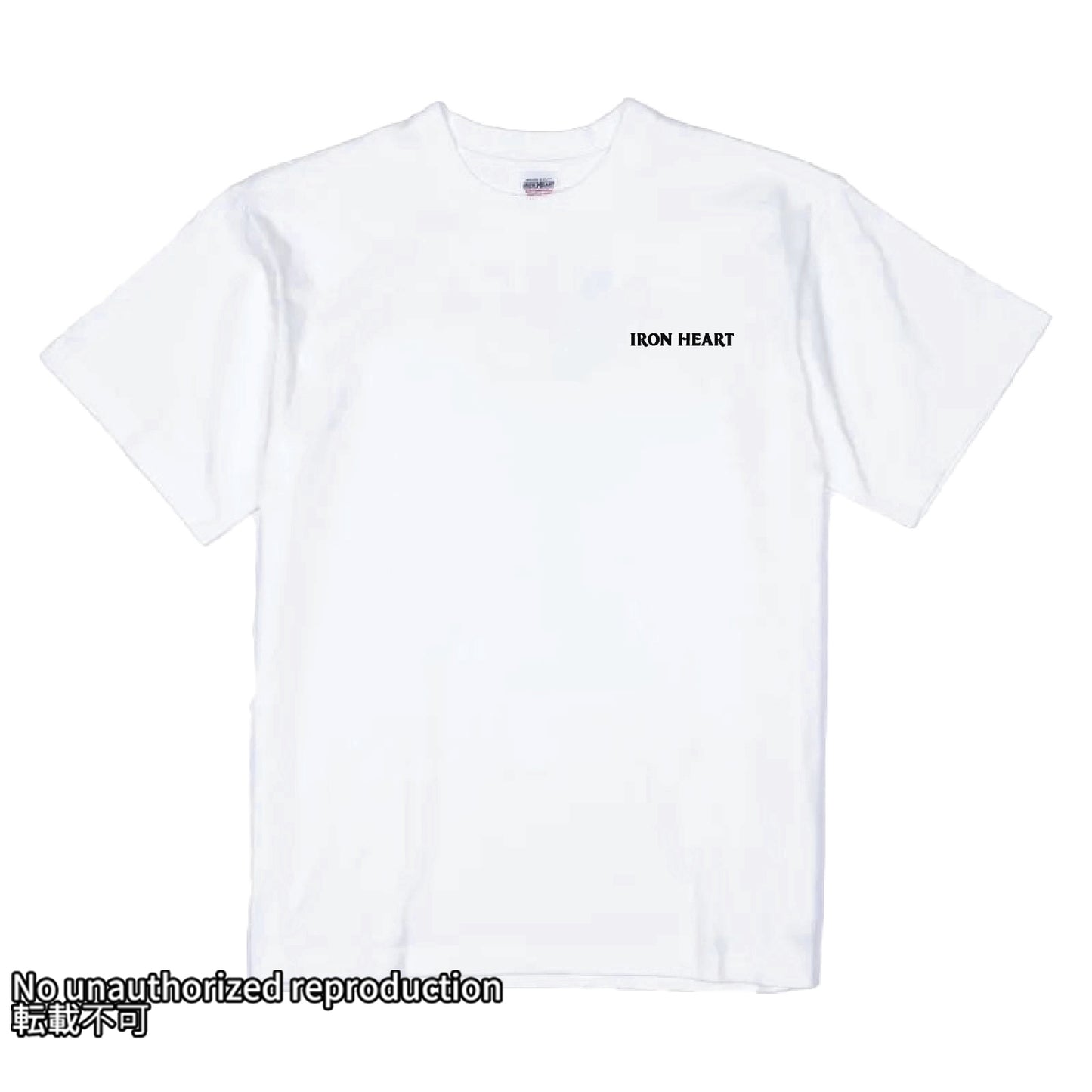 7.5ozヘビーボディプリントTシャツ(555柄)／ホワイト