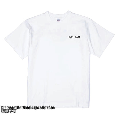 7.5ozヘビーボディプリントTシャツ(555柄)／ホワイト