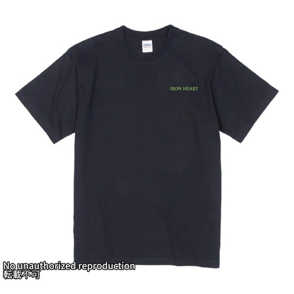 7.5ozヘビーボディプリントTシャツ(555柄)／ブラック