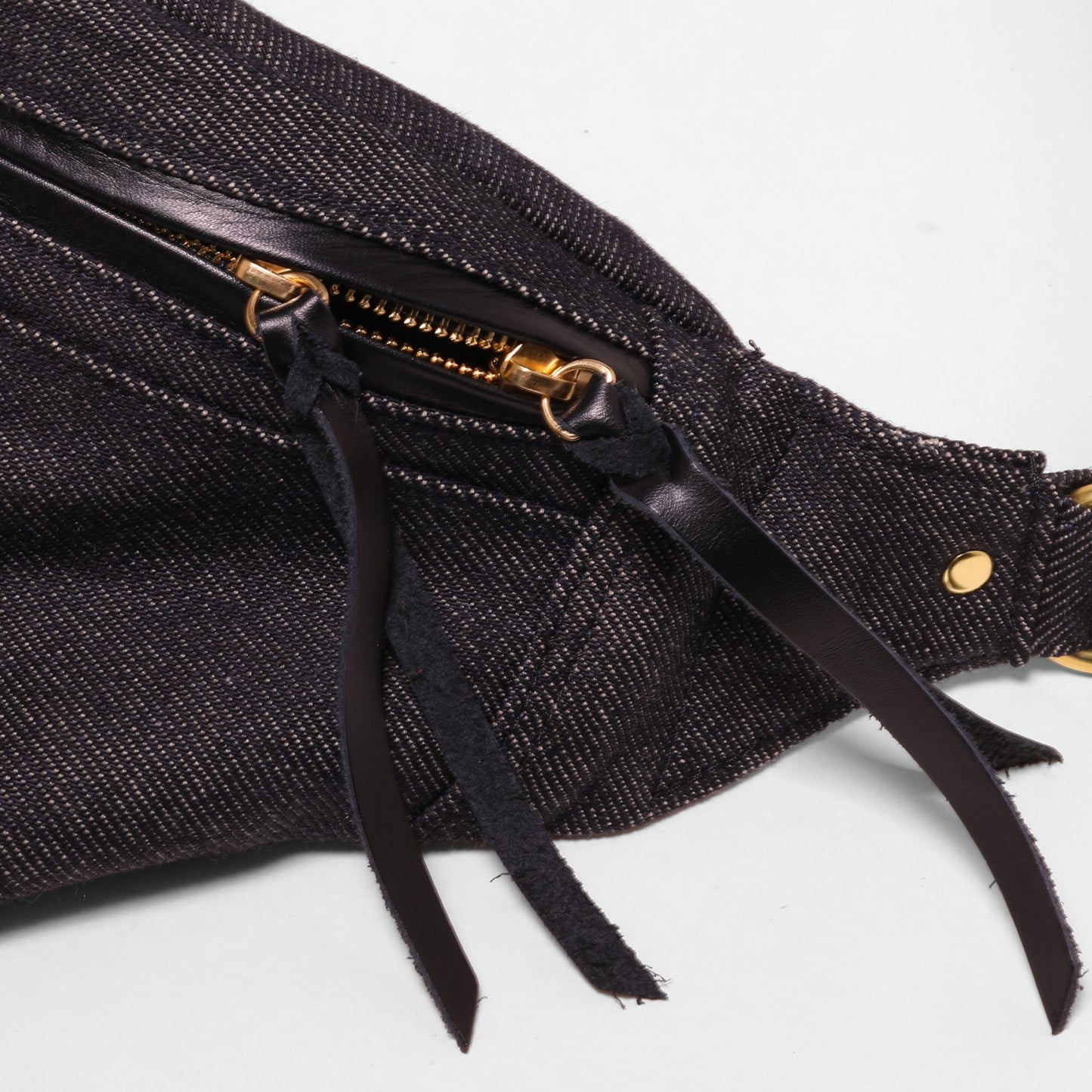 21ozデニムウエストバッグ