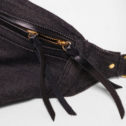 21ozデニムウエストバッグ