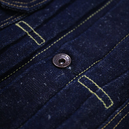 【IHJ-163】14ozリネンデニム2ndタイプジャケット／インディゴ