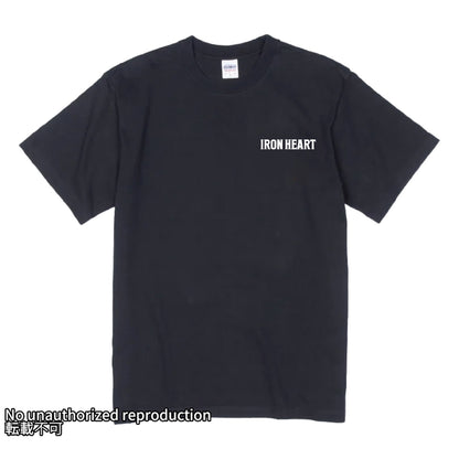 7.5ozヘビーボディプリントTシャツ(634柄)／ブラック