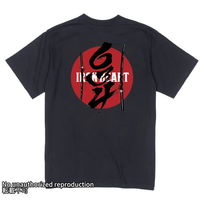 7.5ozヘビーボディプリントTシャツ(634柄)／ブラック