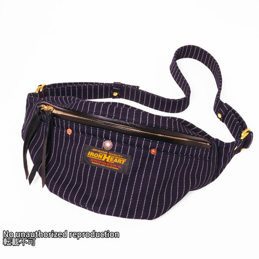 12ozウォバッシュ ウエストバッグ／インディゴ