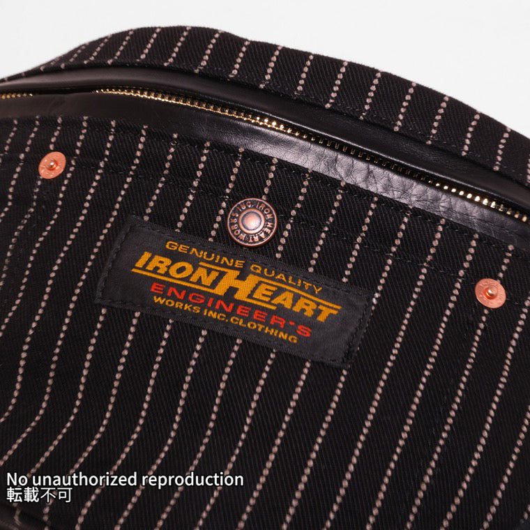 12ozウォバッシュ ウエストバッグ／ブラック