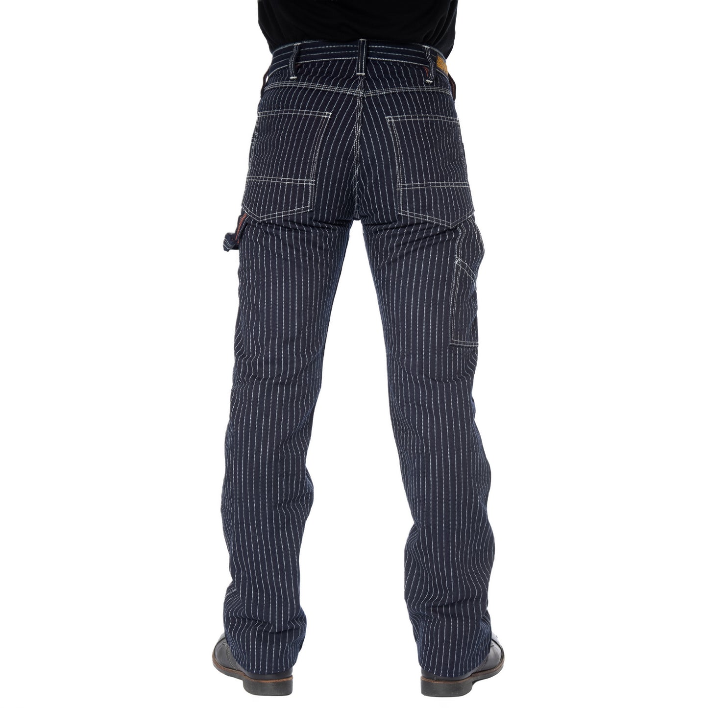 【814】12ozウォバッシュ エンジニアペインターパンツ／インディゴ