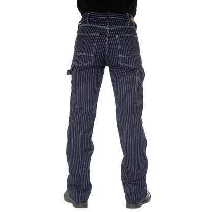 【814】12ozウォバッシュ エンジニアペインターパンツ／インディゴ