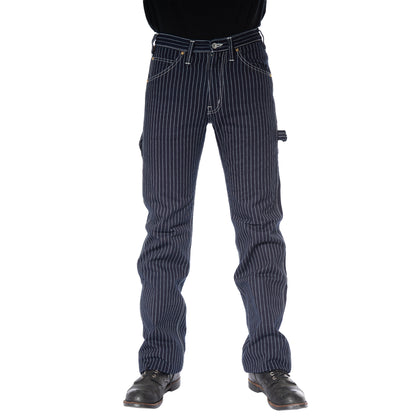 【814】12ozウォバッシュ エンジニアペインターパンツ／インディゴ