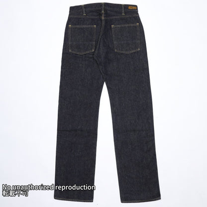 21ozセルビッチデニム ダブルニーロガージーンズ／インディゴ