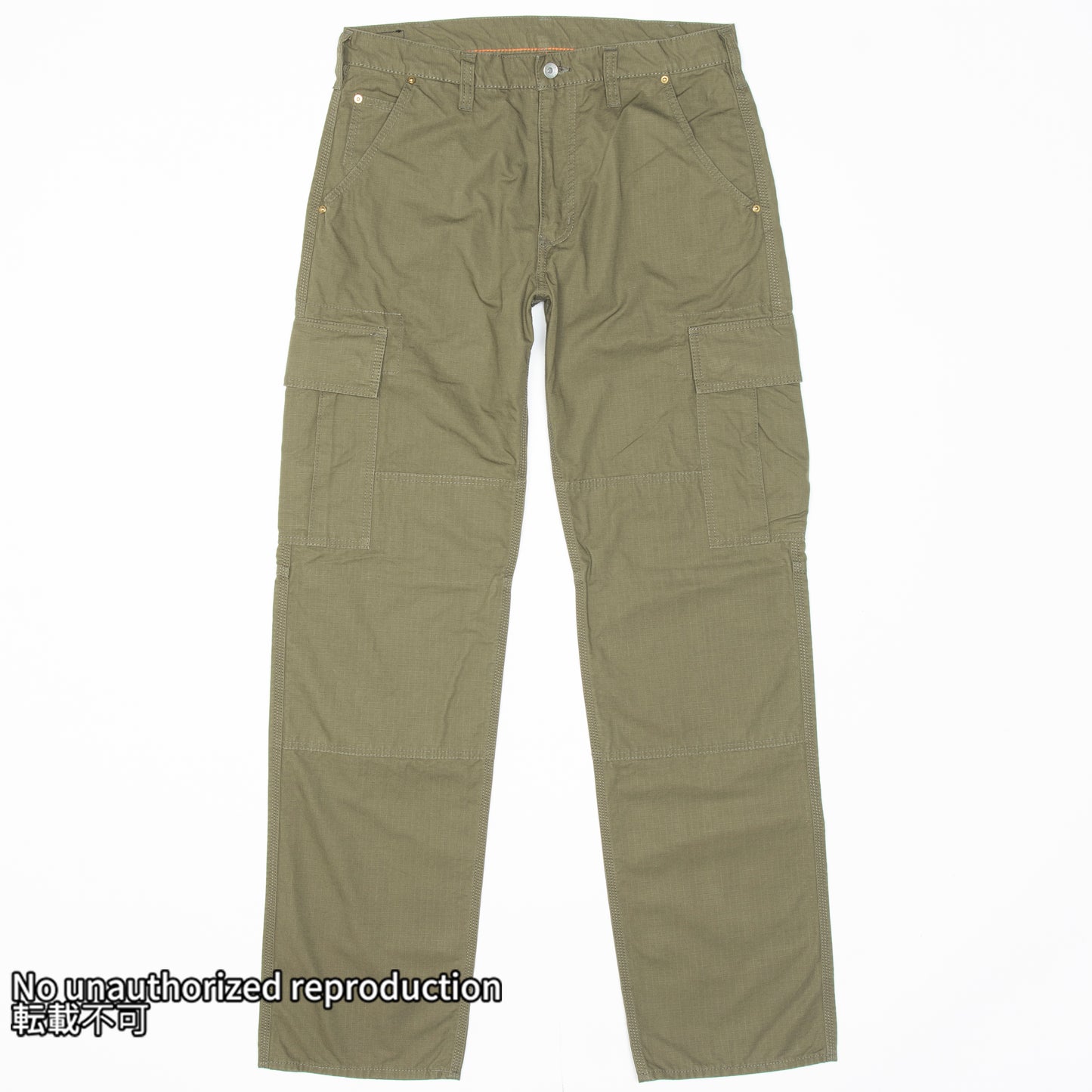 7.6ozリップストップカーゴ／ODグリーン