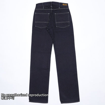 21ozウォバッシュ ロガージーンズ／インディゴ