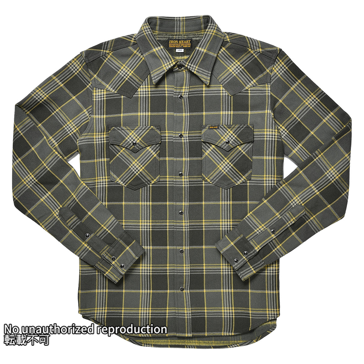 IRON HEART IHSH-461 Grey front view