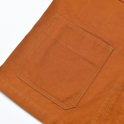 【IHJ-159】ダックカラーレスチョアジャケット／ブラウン