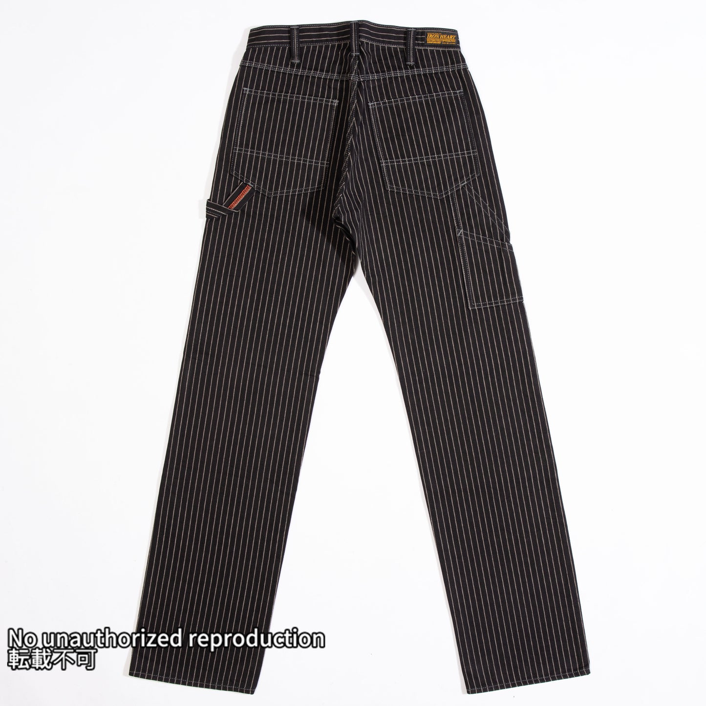 12ozウォバッシュ エンジニアペインターパンツ／ブラック