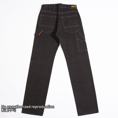 12ozウォバッシュ エンジニアペインターパンツ／ブラック