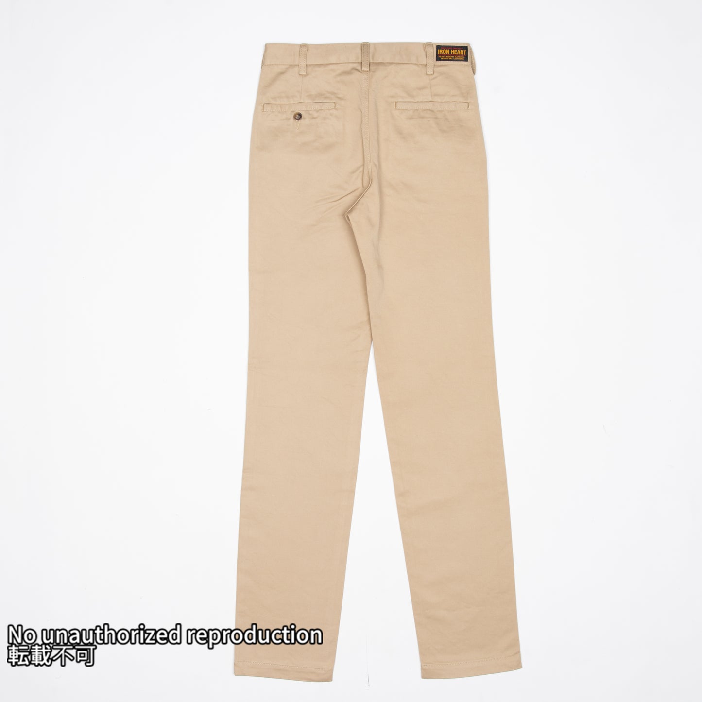 12ozヘビーチノトラウザーレギュラーフィット／カーキ