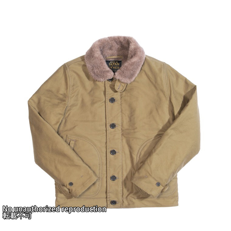 ウィップコードN-1タイプデッキジャケット／カーキ