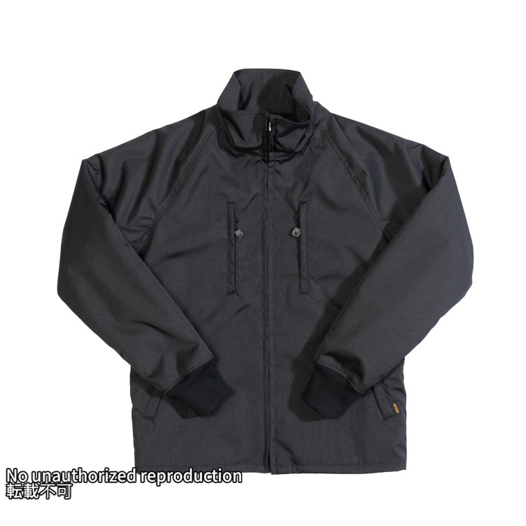 アクリルボア裏地コーデュラウィンドブレーカー／ブラック