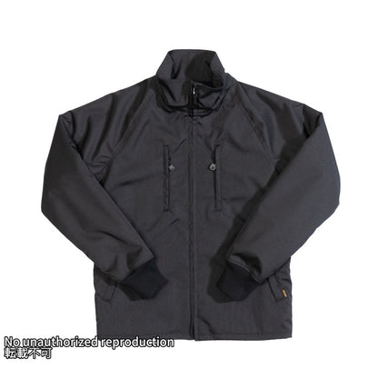 アクリルボア裏地コーデュラウィンドブレーカー／ブラック