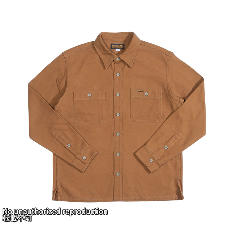 IRONHEART アイアンハート ワークシャツ　ウエスタン Ｌ　ベージュ SHIRTS – IRON HEART