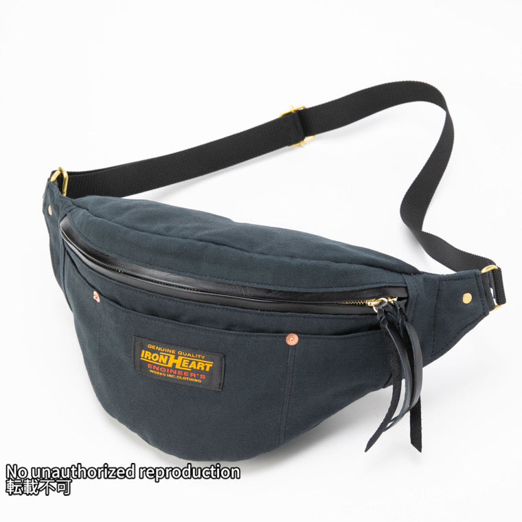 ウィップコードウエストバッグ ／ネイビー