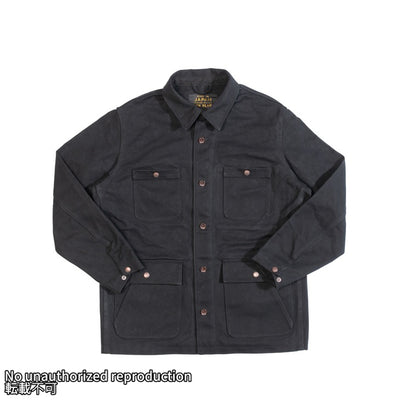 パラフィンダックチョアジャケット／ブラック