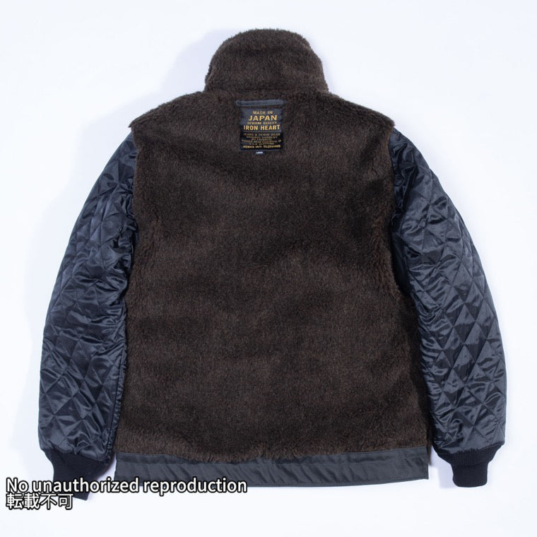 オイルドウィップコードN-1タイプデッキジャケット／ブラック – IRON HEART