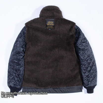 オイルドウィップコードN-1タイプデッキジャケット／ブラック