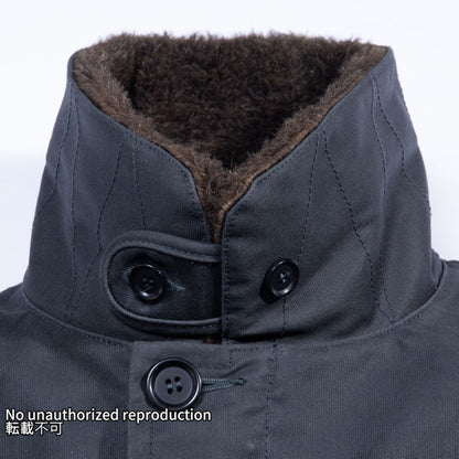 オイルドウィップコードN-1タイプデッキジャケット／ブラック