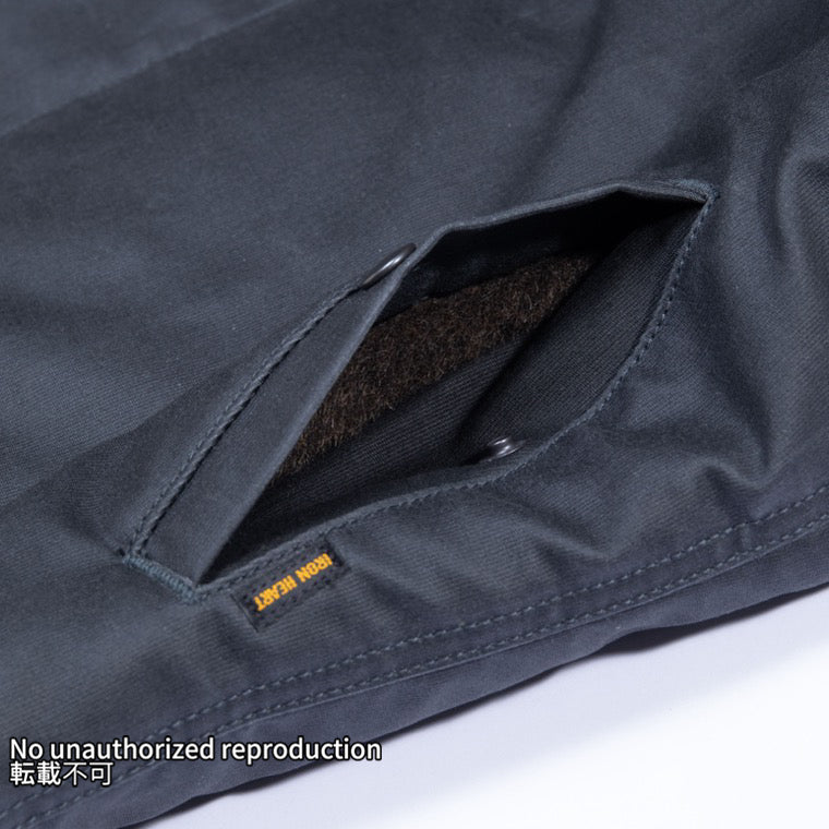 オイルドウィップコードN-1タイプデッキジャケット／ブラック