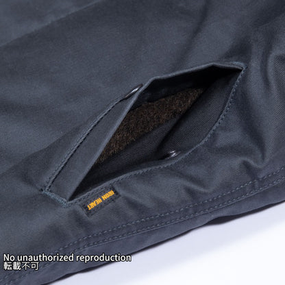 オイルドウィップコードN-1タイプデッキジャケット／ブラック