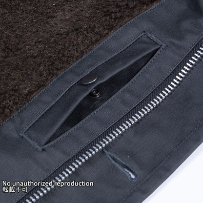 オイルドウィップコードN-1タイプデッキジャケット／ブラック